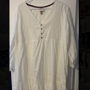 Knox rose white dress